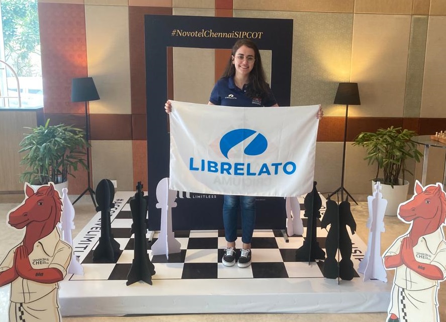 Kathiê Librelato é convocada para a 44ª Olimpíada de Xadrez em